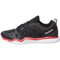 Reebok Mens Zprint Train Training Shoes Black/Motor Red/White