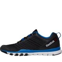 reebok womens everchurch train training shoes blacksport blue