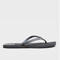 reef womens downtown flip flop grey grey