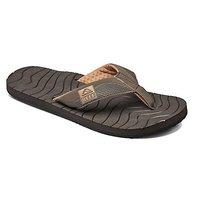 reef roundhouse flip flops brown