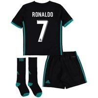 Real Madrid Away Mini Kit 2017-18 with Ronaldo 7 printing, N/A