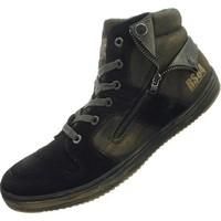 redskins minski mens shoes high top trainers in black