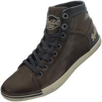 Redskins Under men\'s Shoes (High-top Trainers) in brown