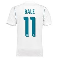 Real Madrid Home Adi Zero Shirt 2017-18 with Bale 11 printing, White