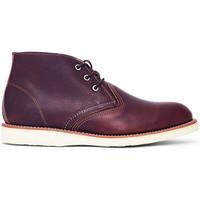 red wing heritage work chukka brown mens mid boots in brown