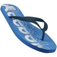reebok sport blue hawaii mens flip flops sandals shoes in blue