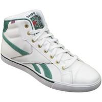 reebok sport tennis vulc mens shoes high top trainers in green