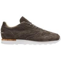 Reebok Sport CL Leather Lst men\'s Shoes (Trainers) in Brown