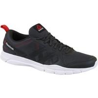 reebok sport trainfusion nine mens shoes trainers in black