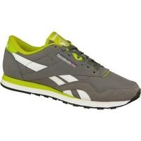 Reebok Sport Classic Nylon RS men\'s Shoes (Trainers) in grey