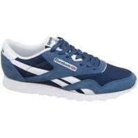 reebok sport cl nylon mens shoes trainers in multicolour