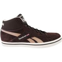 reebok sport lc court vulc mid mens shoes high top trainers in beige
