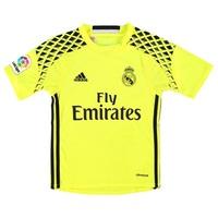 Real Madrid Away Goalkeeper Shirt 2016-17 - Kids, Yellow
