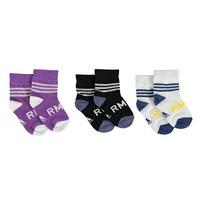 Real Madrid Pack of 3 Socks - White - Kids, White