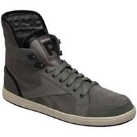 reebok sport sl flip mens shoes high top trainers in grey