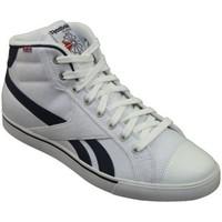 reebok sport tennis vulc mens shoes high top trainers in white