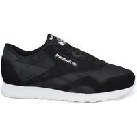 Reebok Sport Classic Nylon Arch men\'s Shoes (Trainers) in Black