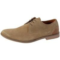 redskins chaussure lanion2 taupe cognac mens casual shoes in brown