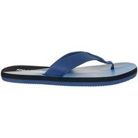 reebok sport splashtopia jclip mens flip flops sandals shoes in blue