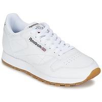 reebok classic classic leather mens shoes trainers in white