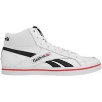 reebok sport lc court vulc mid mens shoes high top trainers in white