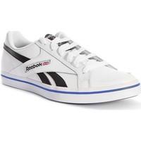 reebok sport lc court vulc low mens shoes trainers in white