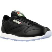 reebok sport cl lthr mens shoes trainers in black