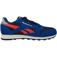 reebok sport classic sport clean mens shoes trainers in blue