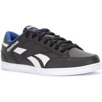 reebok sport royal court low mens shoes trainers in black