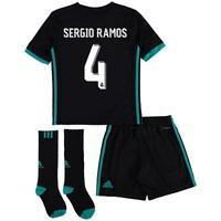 Real Madrid Away Mini Kit 2017-18 with Sergio Ramos 4 printing, N/A