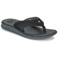 reef reef rover mens flip flops sandals shoes in black