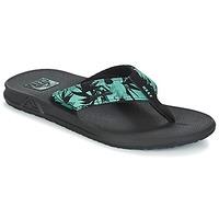 Reef PHANTOM PRINTS men\'s Flip flops / Sandals (Shoes) in green