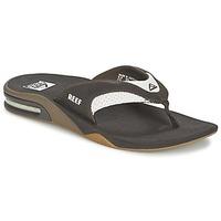 Reef LEATHER FANNING men\'s Flip flops / Sandals (Shoes) in brown