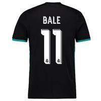 real madrid away shirt 2017 18 with bale 11 printing black