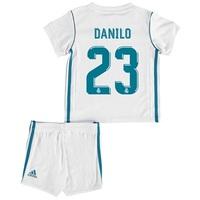 Real Madrid Home Baby Kit 2017-18 with Danilo 23 printing, White