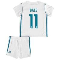 Real Madrid Home Baby Kit 2017-18 with Bale 11 printing, White