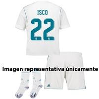 Real Madrid Home Mini Kit 2017-18 with Isco 22 printing, White