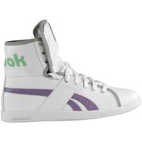 reebok sport top down mushroom womens shoes high top trainers in white