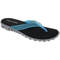 reebok sport cfthong womens flip flops sandals shoes in blue