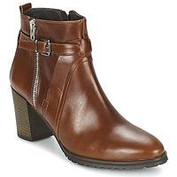 regard ridau womens low ankle boots in brown