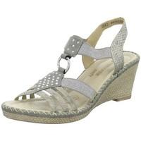 Remonte Dorndorf Keil women\'s Sandals in Grey