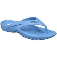 reebok sport kobo thong womens flip flops sandals shoes in blue