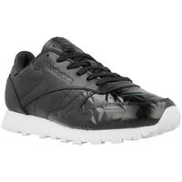 Reebok Sport CL Lthr Hype Metallic women\'s Shoes (Trainers) in Black