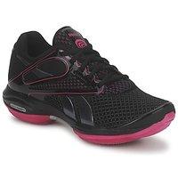 reebok classic womens shoes trainers in black