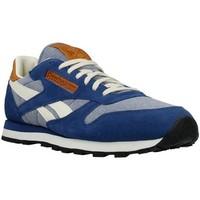 Reebok Sport CL Leather CH women\'s Shoes (Trainers) in Blue