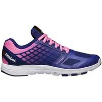 reebok sport quantum leap btb womens shoes trainers in pink