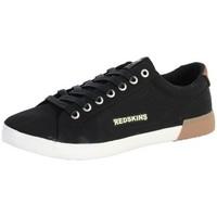 redskins sneakers segar noir cognac womens shoes trainers in black