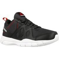 reebok sport trainfusion nine womens running trainers in black