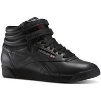 Reebok Sport Freestyle HI OG Lux 35TH Anniversary women\'s Shoes (High-top Trainers) in Black