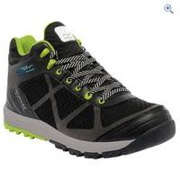 regatta mens hyper trek mid boots size 8 colour black